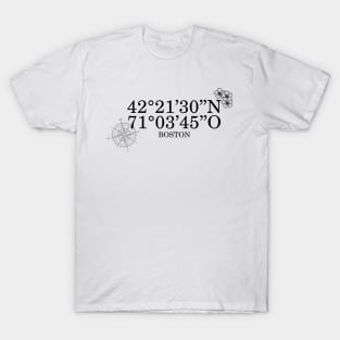 Boston Contact Information T-Shirt